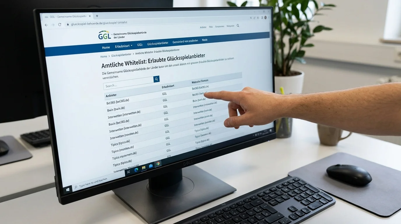 GGL Whitelist: Prüfung legaler Rugby-League-Wettanbieter in Deutschland über das offizielle GGL-Portal