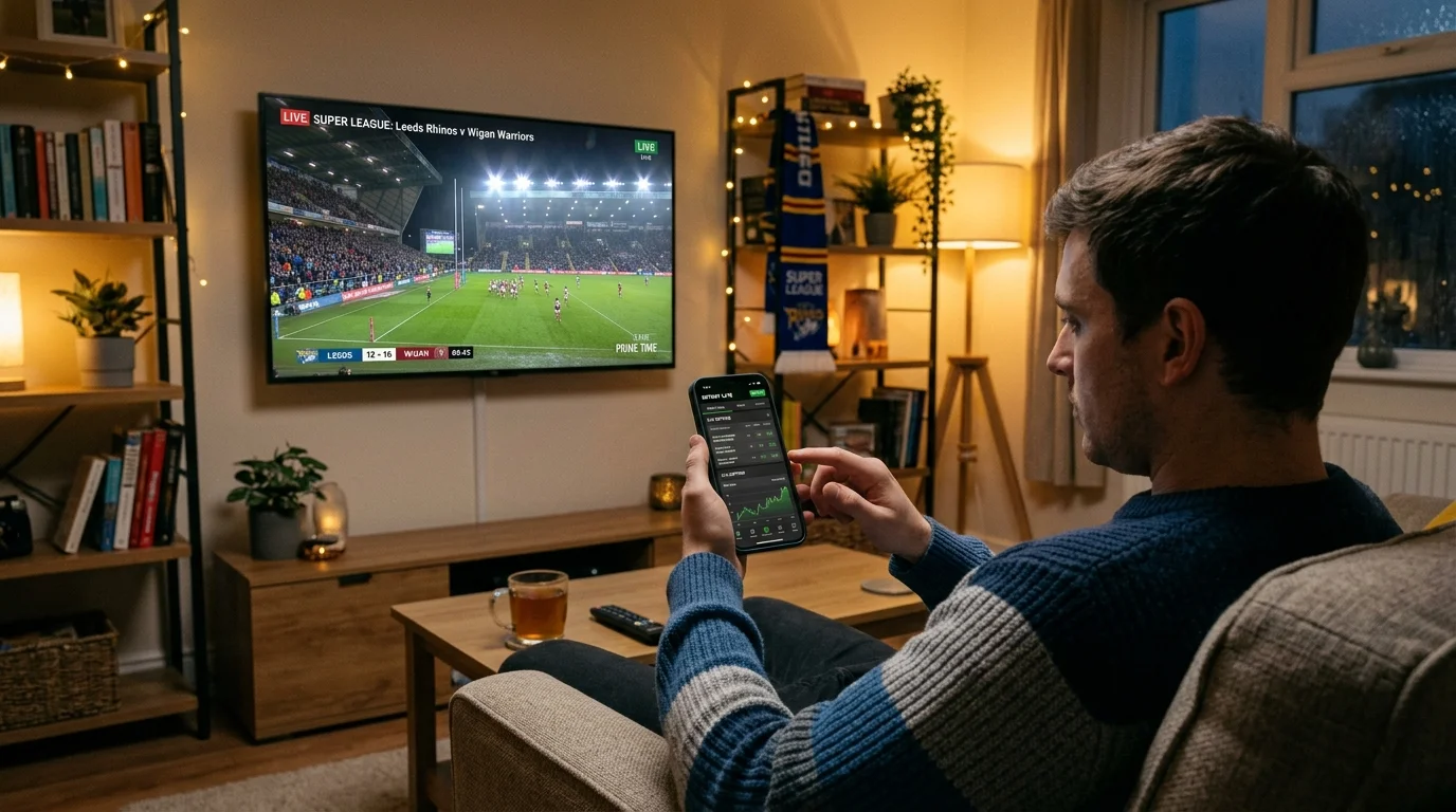Live-Wetten Super League NRL Vergleich Zugänglichkeit deutsche Wetter Zeitzonen