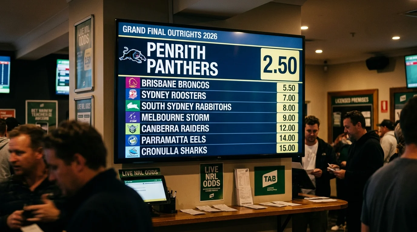 Penrith Panthers Grand-Final-Quote 2.50 NRL 2026 Outright-Wettmarkt Analyse