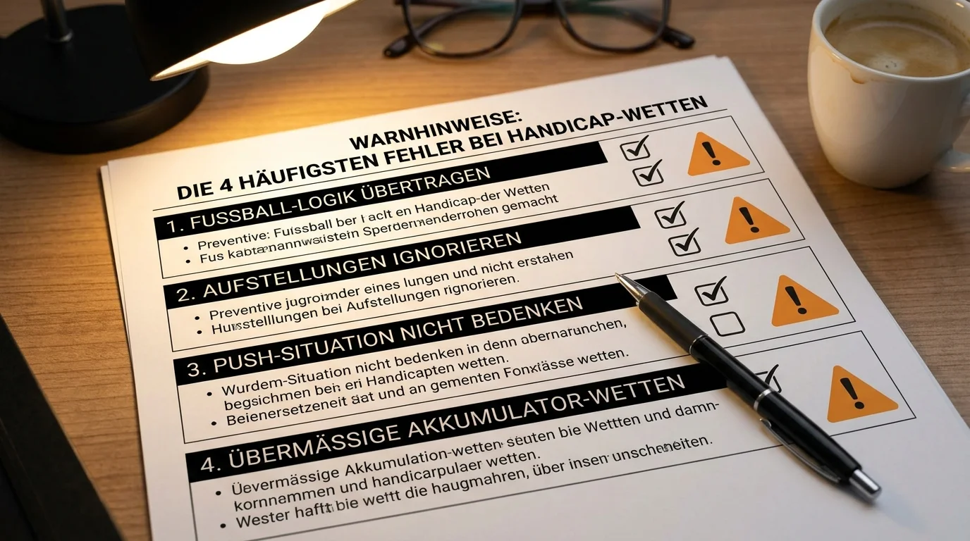 4 häufige Fehler bei Rugby League Handicap-Wetten und wie man sie durch bessere Analyse vermeidet