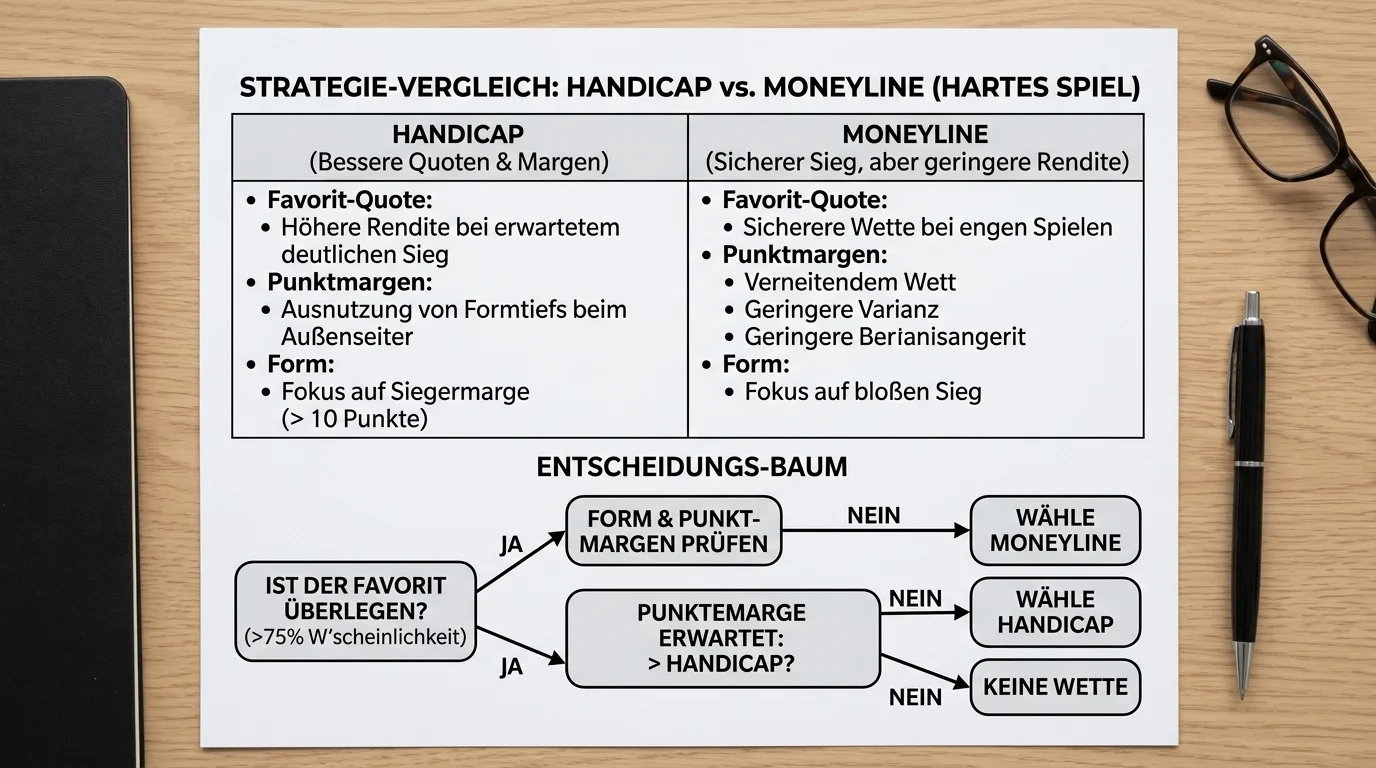 Rugby League Handicap Strategie: Wann Handicap-Wetten gegenüber der Siegwette mehr Wert bieten