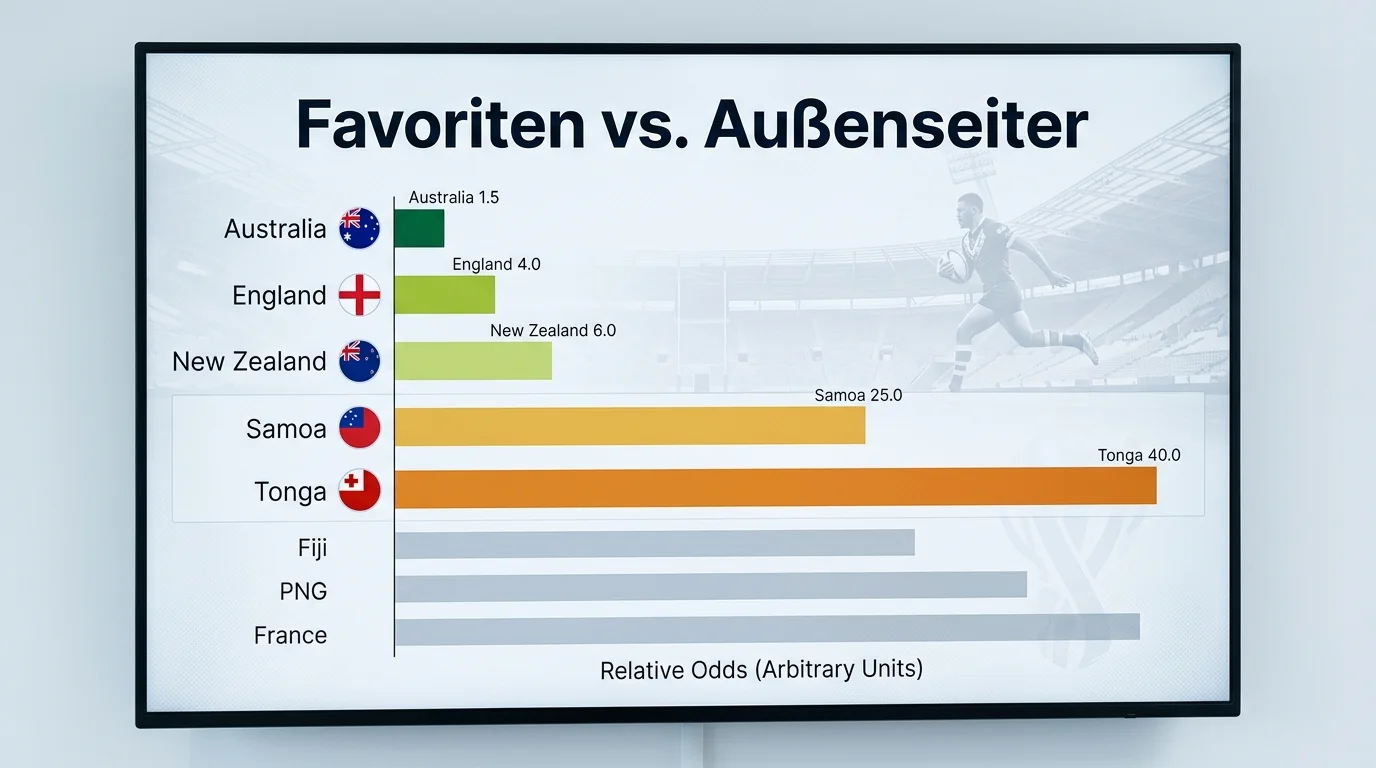 Australien England Neuseeland als WM-Favoriten bei Rugby League Weltmeisterschaft