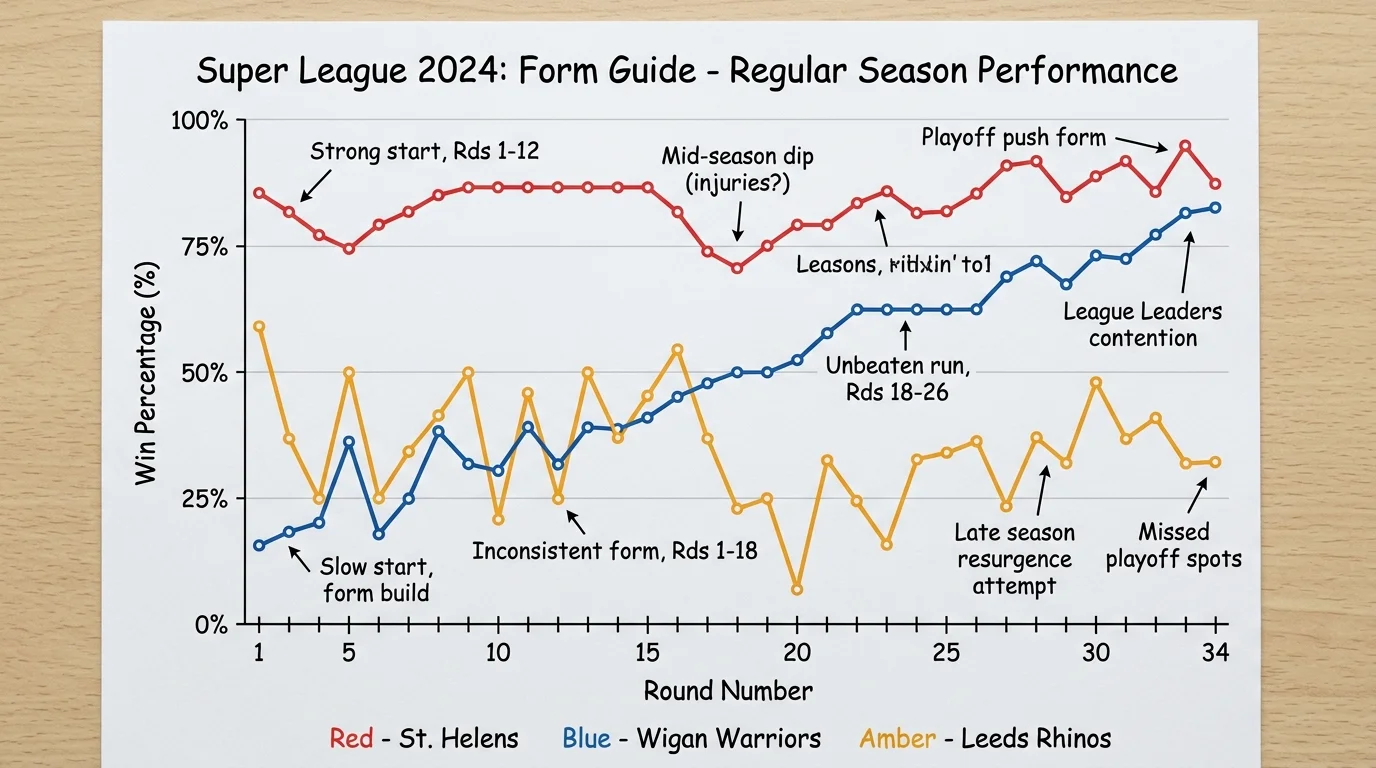 Formkurven der Super-League-Klubs 2026 — wie aktuelle Leistungsdaten Outright-Wettentscheidungen beeinflussen